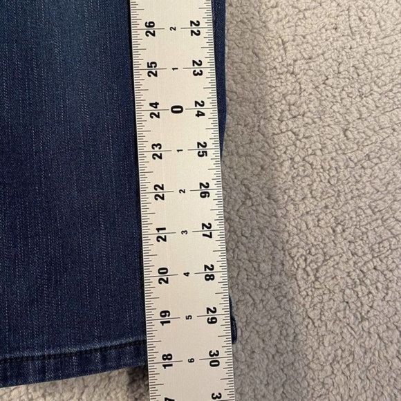 NWT Gloria Vanderbilt Classic Rise Amanda Capri Jeans Size 6 28 X 20 Dark Wash - Picture 6 of 6